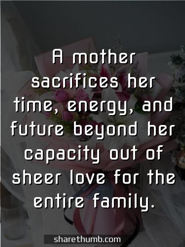 quotes about sacrifice of parents